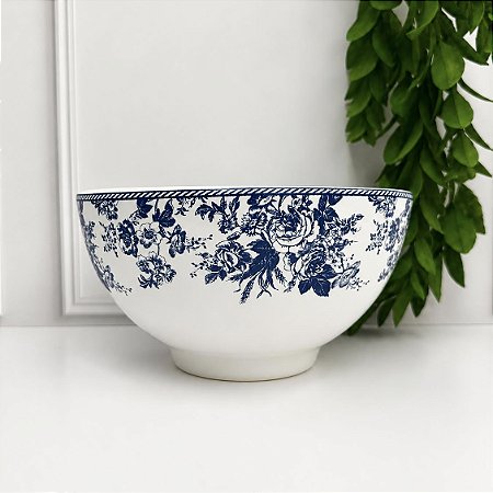Bowl blue garden