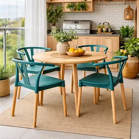 Cadeira Wishbone VERDE