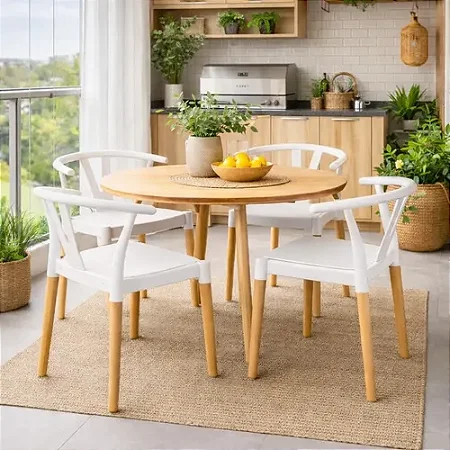 Cadeira Wishbone BRANCA