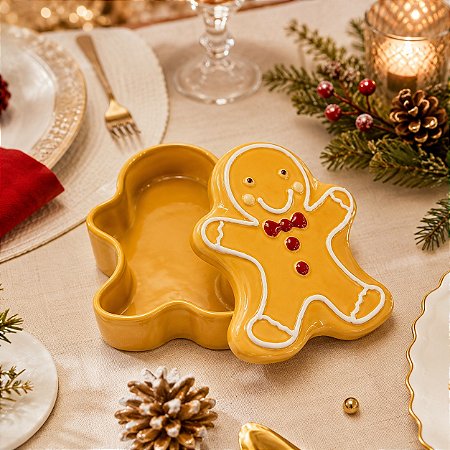 CAIXA GINGERBREAD CERÂMICA LUIZ SALVADOR