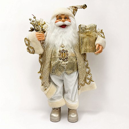 PAPAI NOEL EM PÉ CHAMPANHE