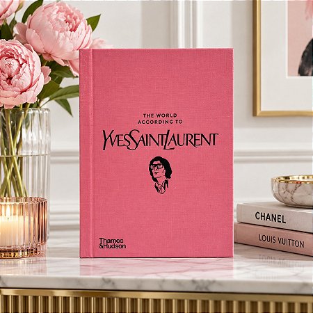 LIVRO THE WORLD ACCORDING YVES SAINT LAURENT