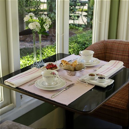 Conjunto Rafaela Rosa e Juliana - 2 Jogos Americanos e 2 Guardanapos