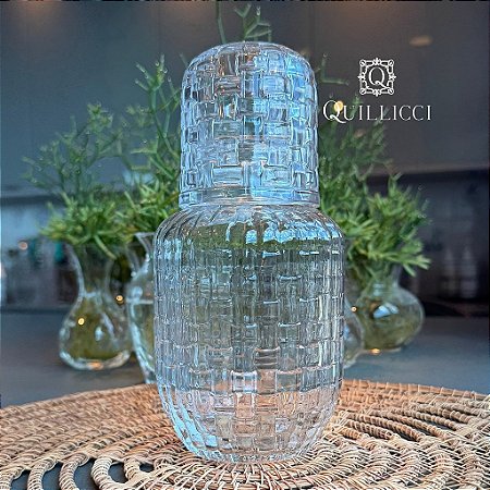 Moringa de Vidro com Copo