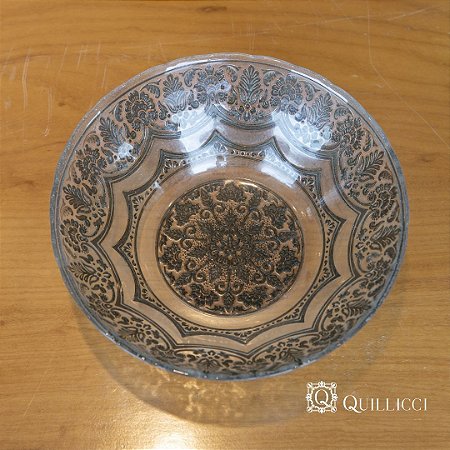 Bowl Rococo Incolor | Vidro