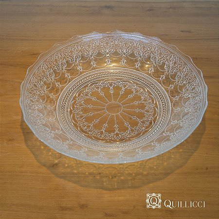 Centro de Mesa Decorativo Doge G Incolor | Vidro