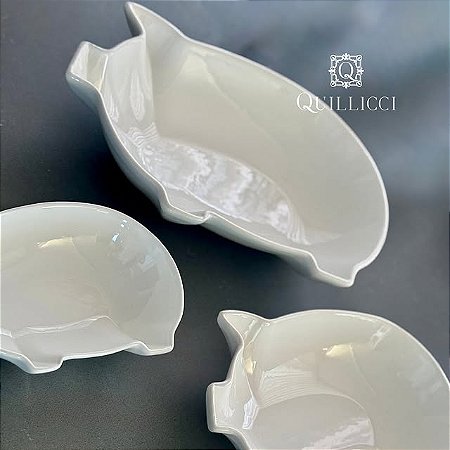 Tigela Grande Pig Marrom Matte