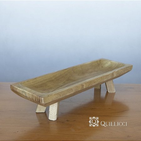 CENTRO DE MESA EM MADEIRA