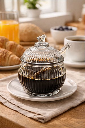 Meleira Renaissance com Pegador 130ml | Cristal