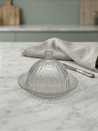 Queijeira Renaissance 18,5x13cm | Cristal