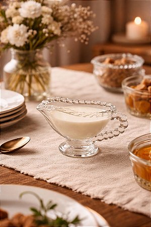 Molheira Pearl 40ml 9x5x6cm | Cristal de Chumbo