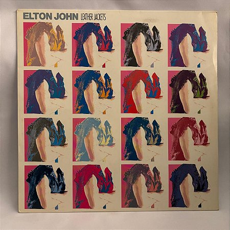 LP - Elton John - Leather Jackets