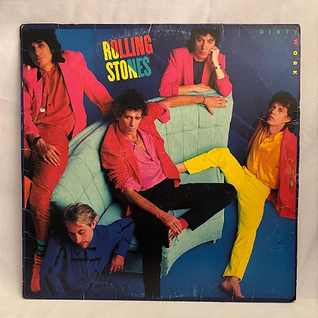 LP - The Rolling Stones - Dirty Work