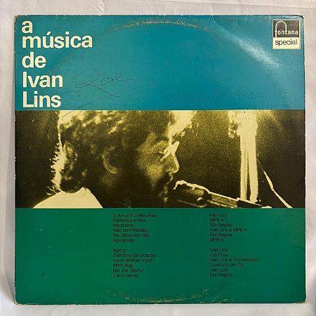LP - Ivan Lins - A Música de Ivan Lins