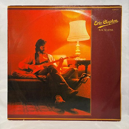 LP - Eric Clapton - Backless - Argentina 1979