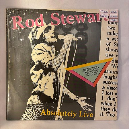 LP - Rod Stewart - Absolutely Live