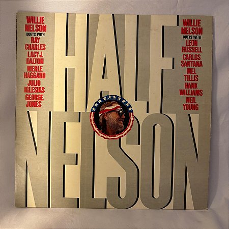 LP - Willie Nelson - Half Nelson