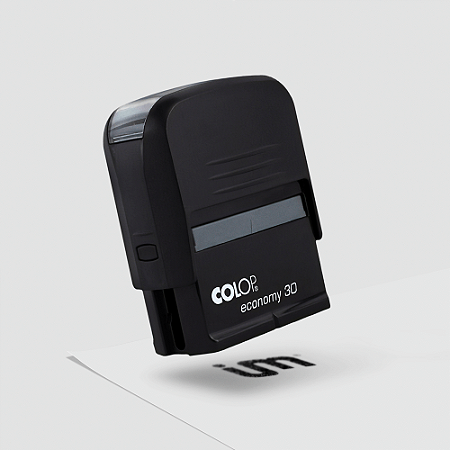 Carimbo Colop Economy 30 - 17x46mm em Plástico