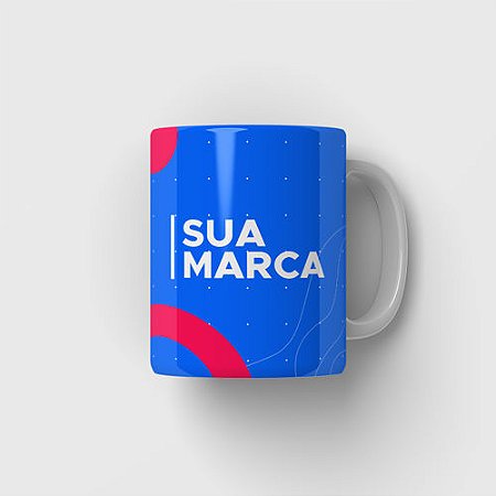 Caneca em Porcelana Branca – Clássica, Elegante e Totalmente Personalizável!