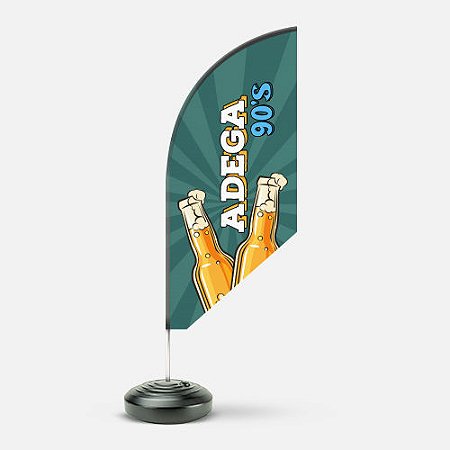 Wind Banner Completo – Modelo Ângulo