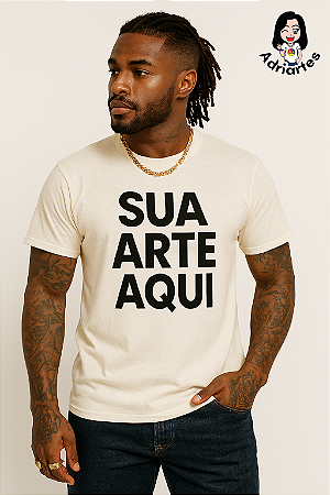 Camiseta Essencial em Algodão Natural