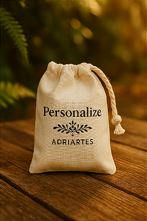 Saquinhos de Algodão Personalizados