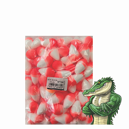 Boia de isopor nº 4 pacote com 100pç alta qualidade