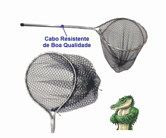 Passagua tamanho p cabo em alumínio fixo 50 cm