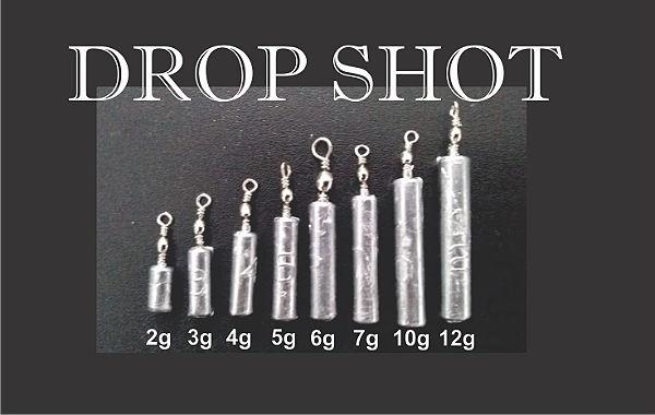 CHUMBO DROP SHOT PACOTE COM 5 PÇ -  12   GRAMAS