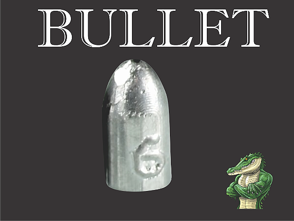 CHUMBO BULLET 6 GRAMAS PACOTE 10 PÇ