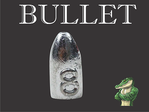 CHUMBO BULLET 8 GRAMAS PACOTE 10 PÇ