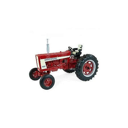 Miniatura Trator Ertl Case Ih Farmall 656 Wide Front 1/16