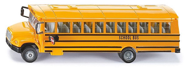 Miniatura Ônibus Escolar Americano Escala 1:55  Siku (7315)