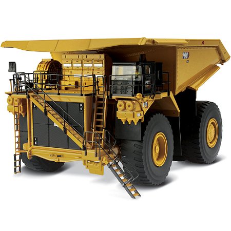 Miniatura Detalhada 1/50 Caterpillar 798 Caminhão Mineração