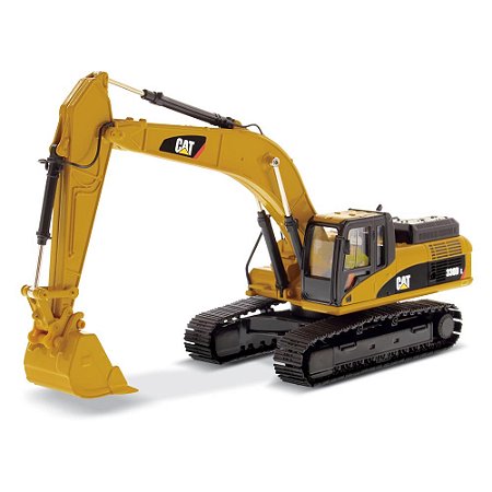 Miniatura Escavadeira Hidráulica Caterpillar D6T 1/50 Metal