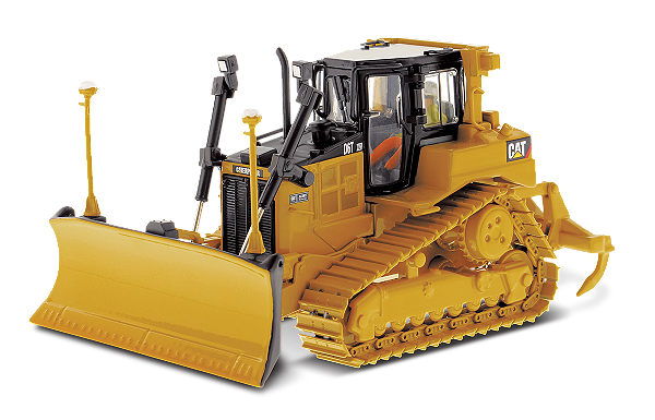 Miniatura Trator De Esteira Caterpillar D6T 1/50 Detalhado