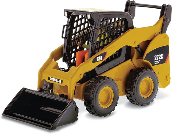 Miniatura Mini Carregadeira Caterpillar 272C 1/32 Detalhada