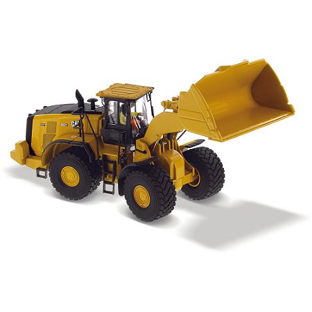 Miniatura Pá Carregadeira Caterpillar 982 XE 1/50 Detalhada