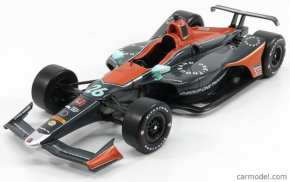 Miniatura Indy 500 Zach Veach GP 1001 #26 2018 1/18  Metal