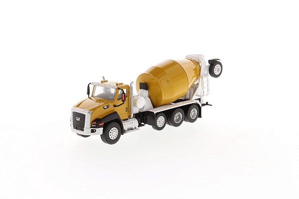 Miniatura Caminhão Misturador Concreto Caterpilla CT660 1/64