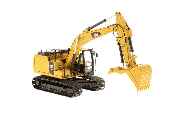 MINIATURA ESCAVADORA CATERPILLAR 323F 1/50 DETALHADA