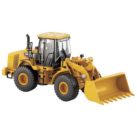 MINIATURA PÁ CARREGADEIRA CATERPILLAR 950H 1/50 DETALHADA