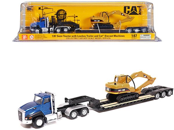 Caminhão e Retro Escavadeira Caterpillar CT660 & 315C L 1/87