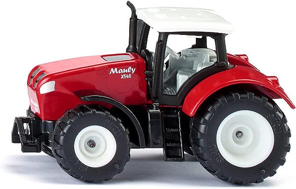 Miniatura Trator Siku Mauly X540 Vermelho Em Metal Diecast