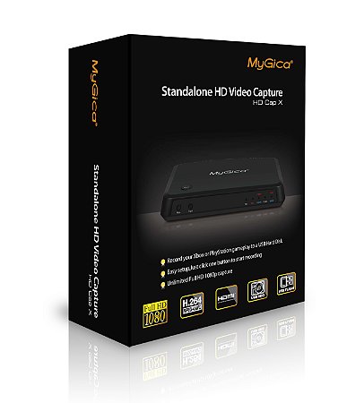 Placa de captura de vídeo externa MyGica HD Cap X-II 1080p
