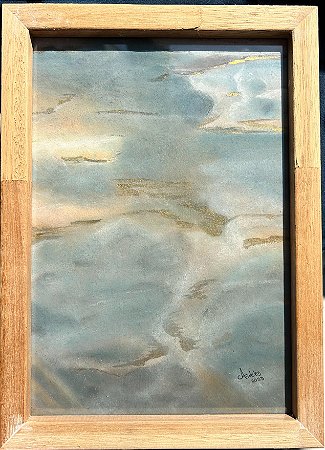 Obra Original Vastidão com Moldura