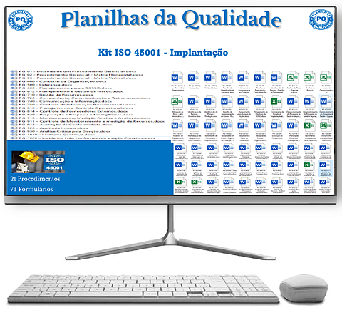 Kit ISO 45001:2018 Implantação
