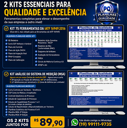 Kit IATF e Kit MSA