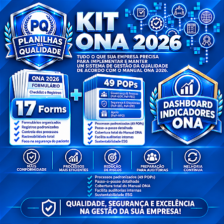 Kit Acreditação ONA 2026