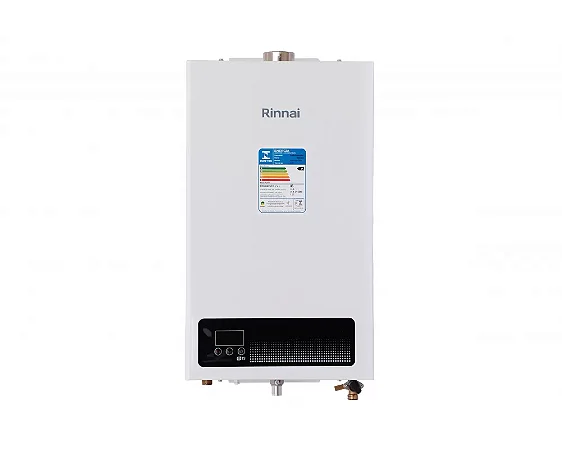 Aquecedor de água a Gás Digital E15 FEH GLP BRANCO RINNAI